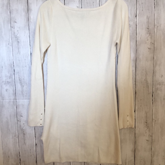 WHBM ivory knit sweater, size small - Picture 2 of 3